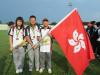 恭賀︰香港複合弓混合代表隊於2011年亞洲射箭大獎賽第三站(孟加拉)(2011年5月26日-6月1日)奪得隊際賽事銅牌